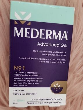 Brand New MEDERMA ADVANCED GEL SCAR CARE